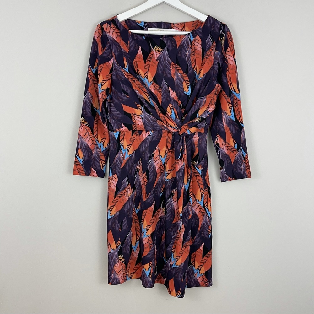 Tracy Negoshian Feathers Marilyn Dress